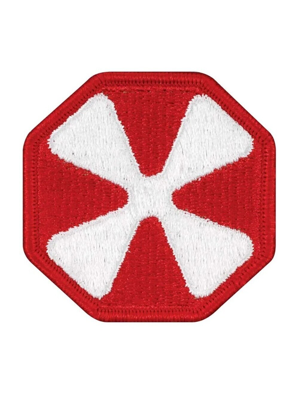 Pair of 8th Army Patches 2" by 2" (Brand New)